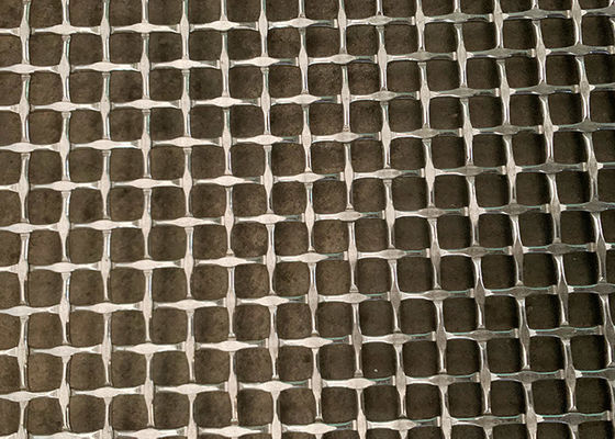 Metal decorativo de acero inoxidable Mesh Flat Pattern de 310L el 1m*2m