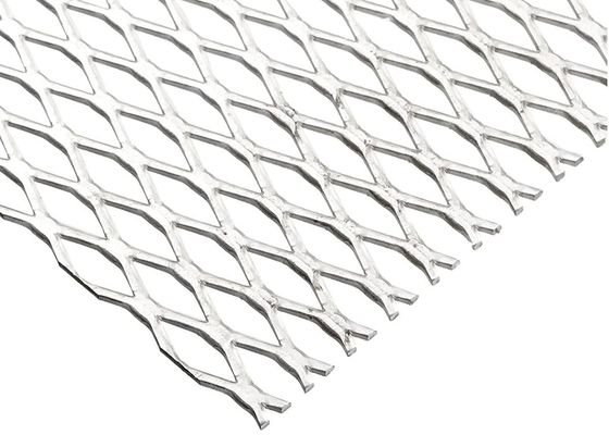 1.2mm Thickness 30mm LWD Aluminum Expanded Wire Mesh Any Color