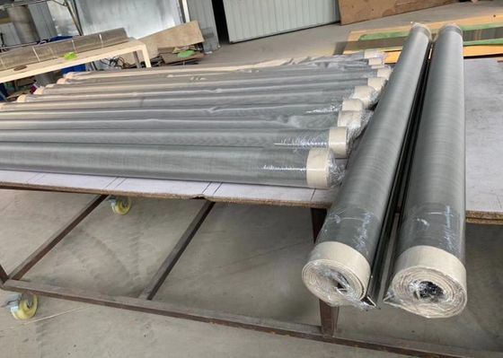 Stable 100mesh 0.15m Hole Woven Wire Mesh Filter Excellent Efficiency