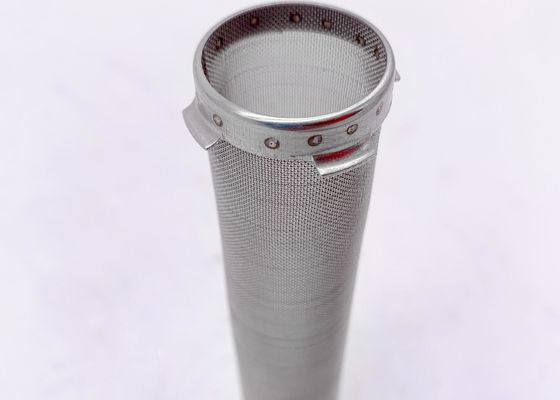 0.3mm Slot Stainless Steel Wire Mesh Filter , 60 Mesh Stainless Steel Screen ISO9001