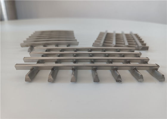 Rectangular Welded Flat 20micron Wedge Wire Screen For Filtration