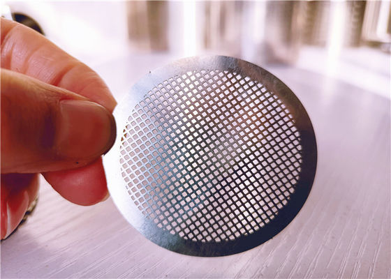 Round Hole Shape Microporous Stainless Steel Filter Disc Corrosion Resistant