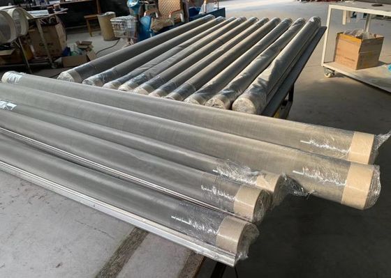 Stable 100mesh 0.15m Hole Woven Wire Mesh Filter Excellent Efficiency