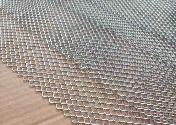 5*8mm Hole 0.7mm Thickness Expanded Metal Mesh , Expanded Aluminium Mesh Diamond Hoe